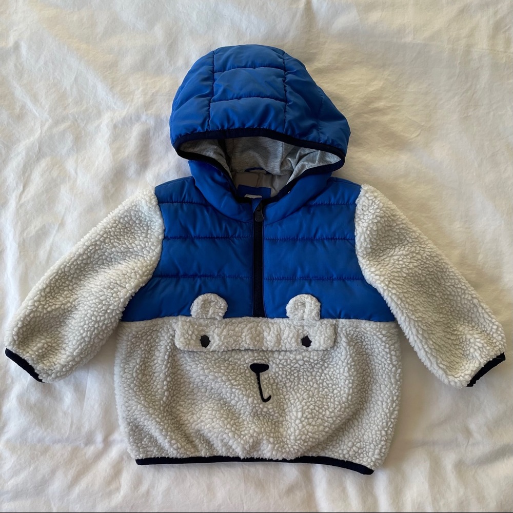 GAP Sherpa Hoodie Jacket